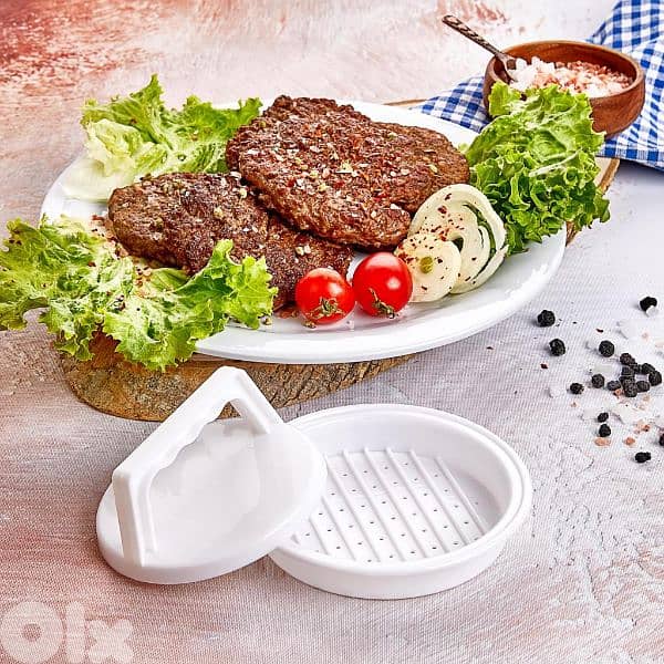 plastic burger press 0