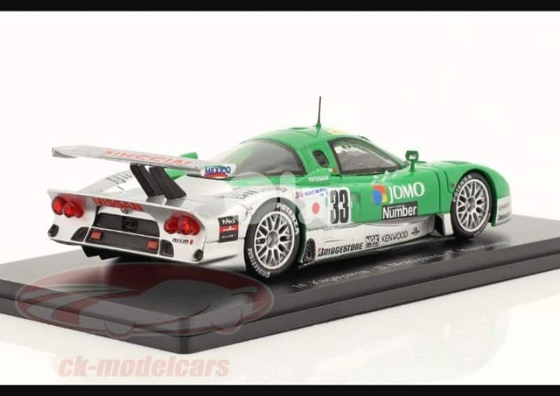 Nissan R390 GT1 (Lemans 1998) diecast car model 1;43. 3