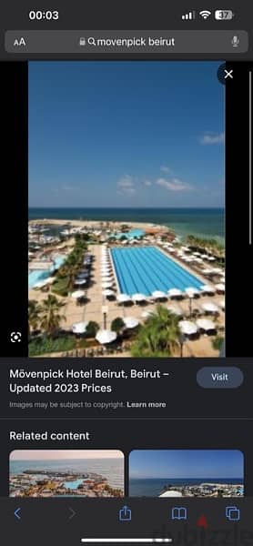 coral beach and movenpick Beirut member card