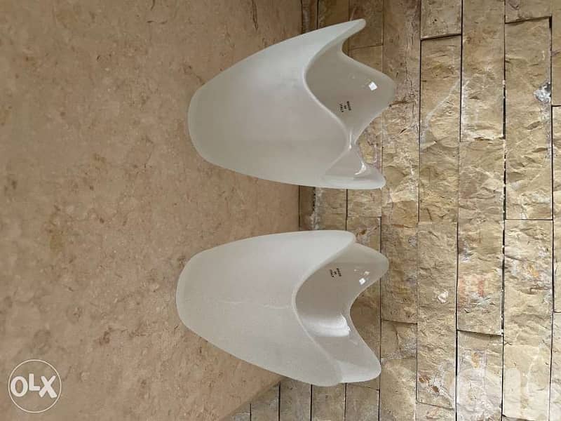 Bougeoirs en verre 0