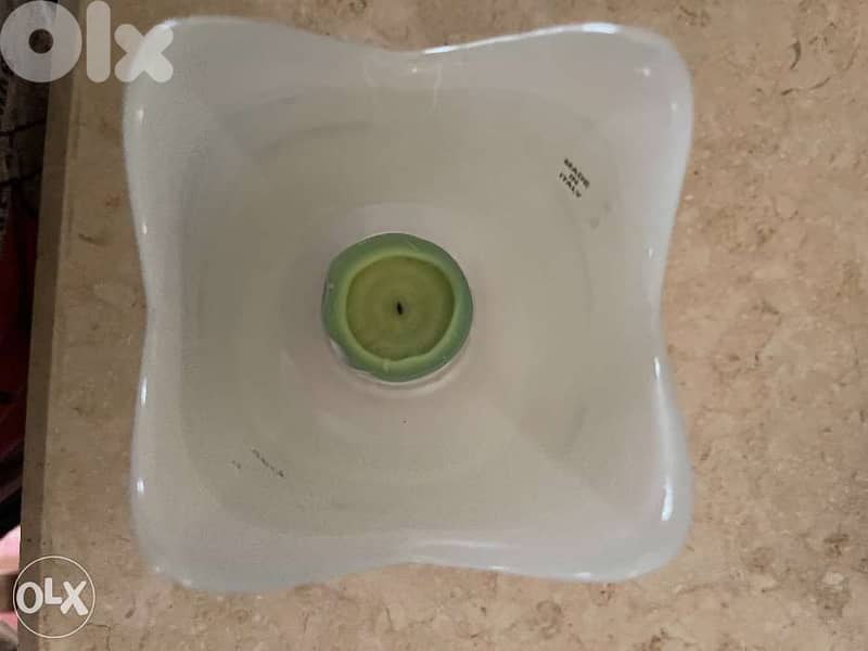 Bougeoirs en verre 1