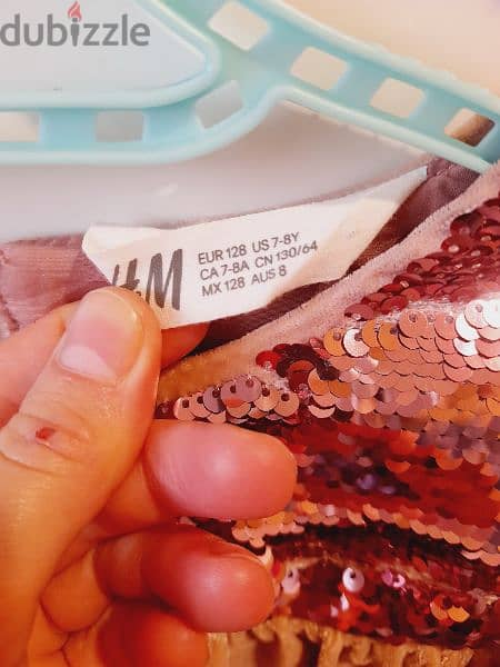 dress h&m like new size 7-8y 1