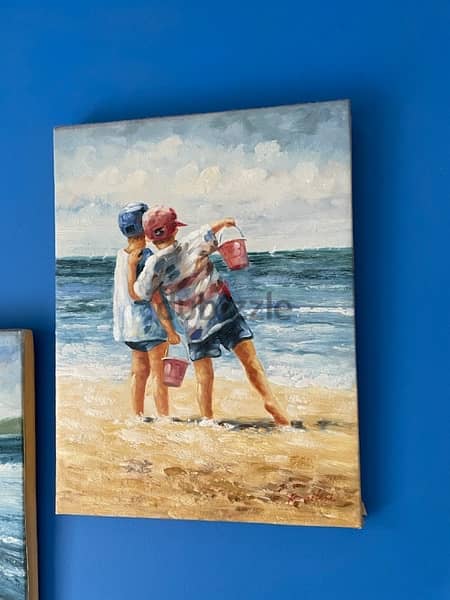 3 paintings for child 2