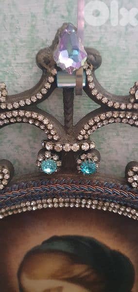 old italian tablue bronze and all cadre perfect stons