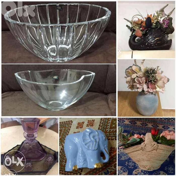 CrystalVase. Bottle. BlueVase. Duck. Elephant. Pottery 0