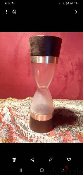 مطحنة فلفل على شكل ساعة رملية 0