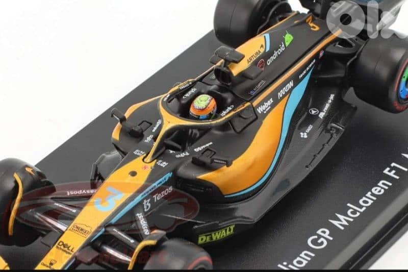 Daniel Ricciardo McLaren MCL36 GP Australia '22 diecast car model 1;43 5