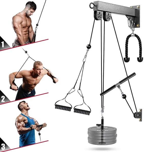 Pulley System Gym Cable Machine 0