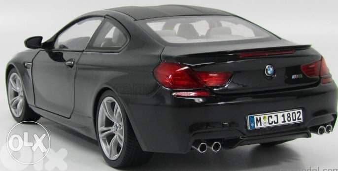 BMW M6 diecast car model 1:18. 2