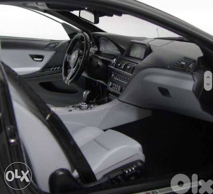BMW M6 diecast car model 1:18. 6