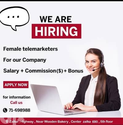 Telemarketers Needed up to 1200$