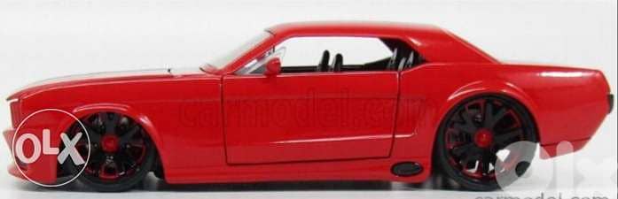 Mustang Widebody diecast car model 1:24. 1