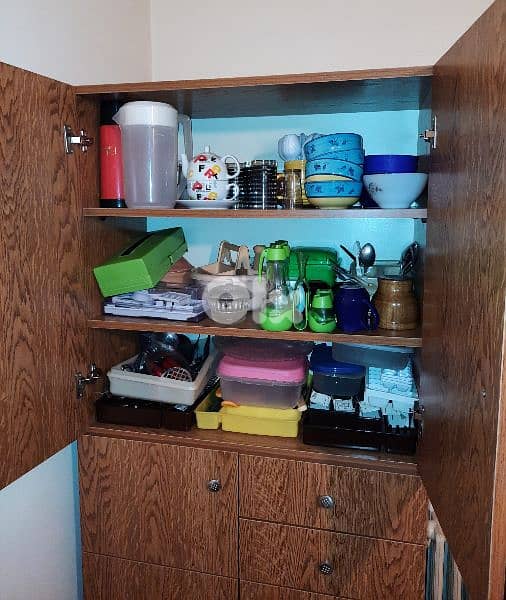 Closet with drawers for kitchen or dining room 2