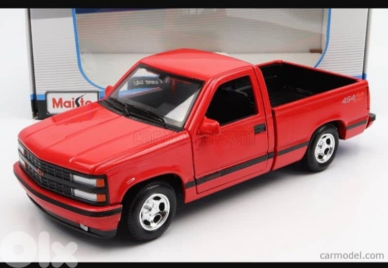 Chevrolet Pickup 454 SS diecast car model 1:24 0