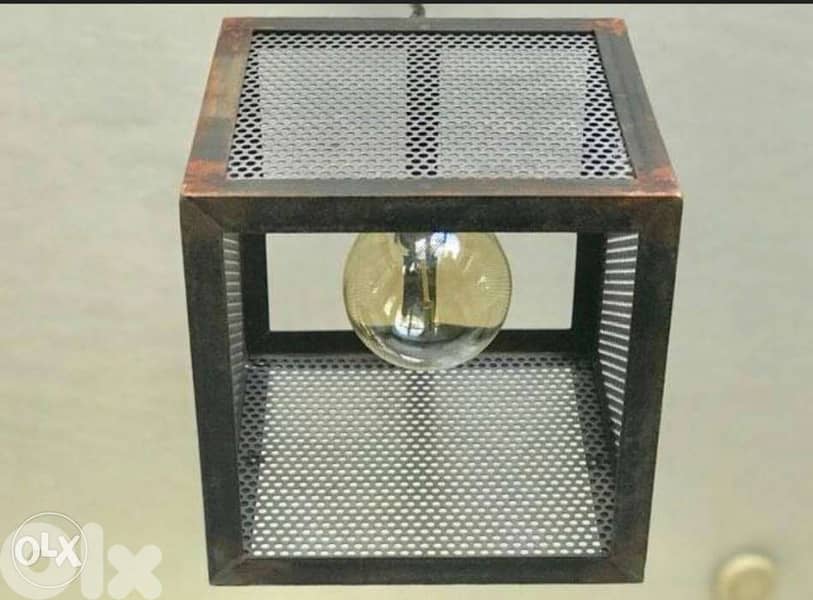 Industrial steel pendant light 2