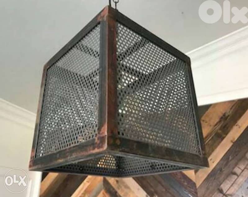 Industrial steel pendant light 3