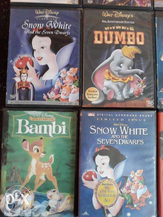 Disney Movie Collection - 12 DVD's أفلام ديزني للاطفال مجموعة كبيره 2