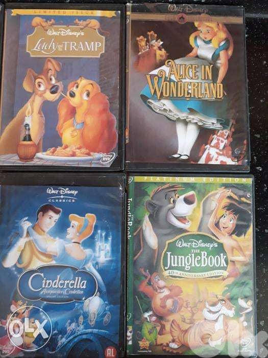 Disney Movie Collection - 12 DVD's أفلام ديزني للاطفال مجموعة كبيره 3