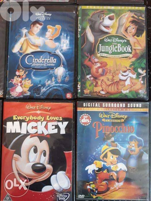 Disney Movie Collection - 12 DVD's أفلام ديزني للاطفال مجموعة كبيره 4