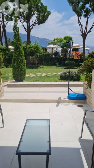 Chalet Aquamarina 2 AquaClub Ground Floor Terrace and Gazon