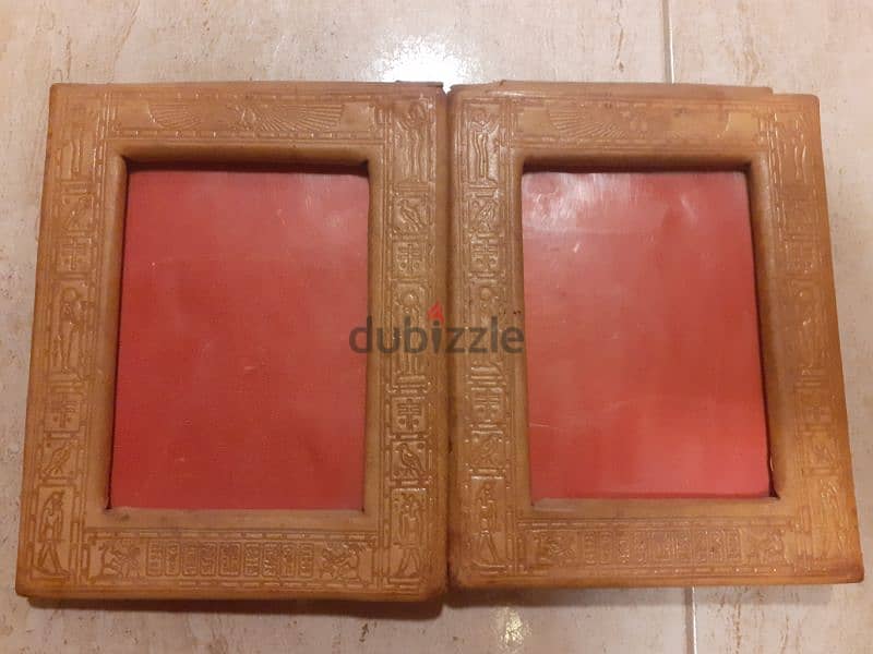 كادر صور أنتيك جلد عدد٢ منقوشين 2