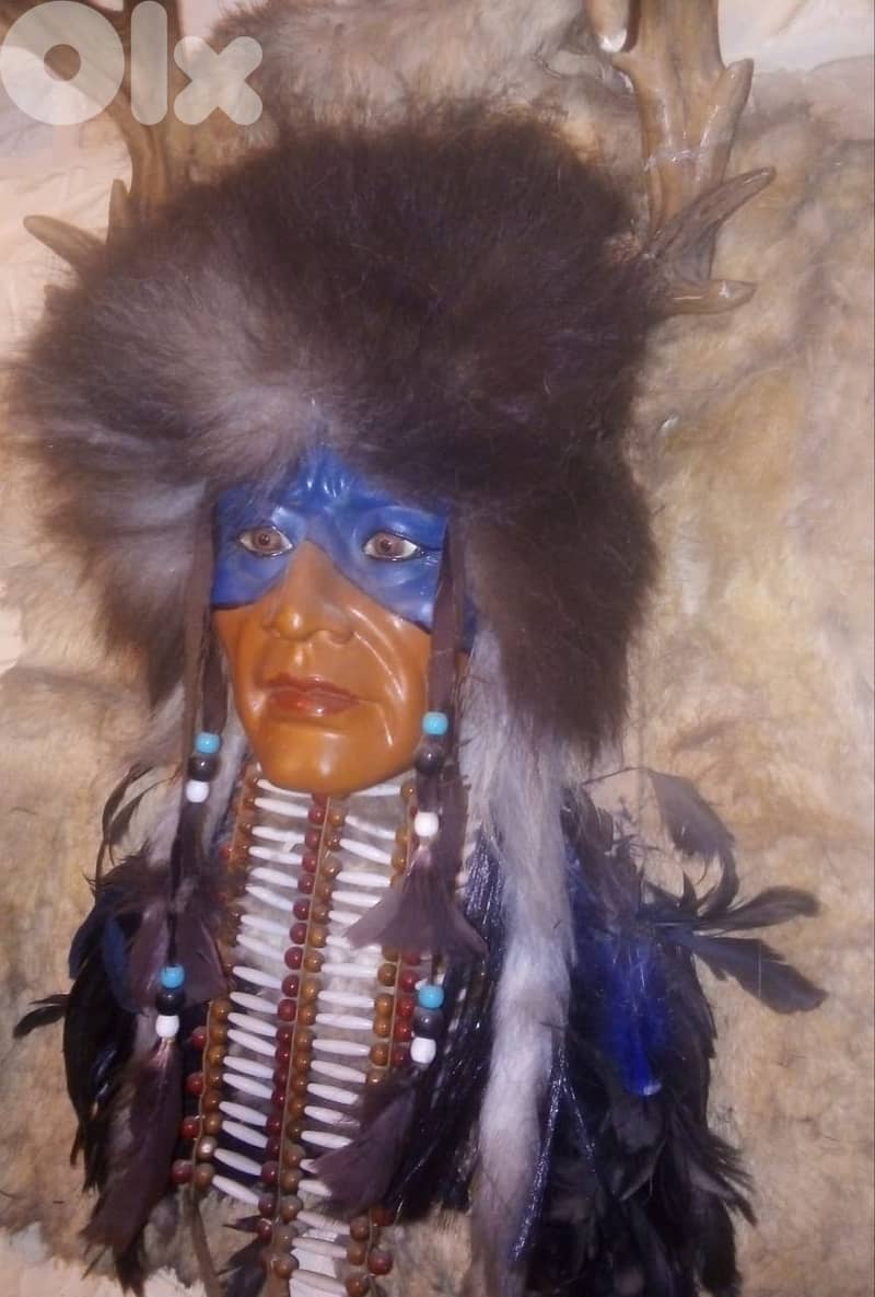 indian chief wall mountable 40*60 cm approx 1