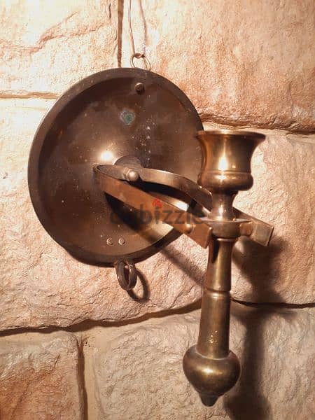 antique cupper hanging candlier 0