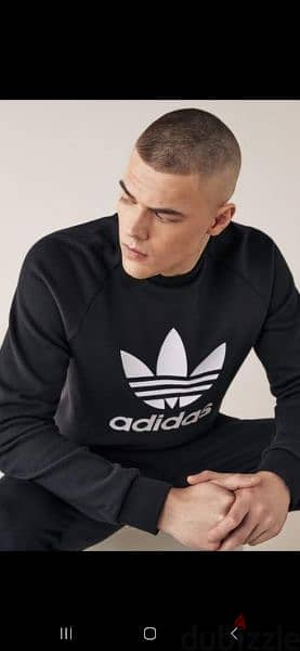 original Adidas sweatshirt grey s to xxL available gift bag also extra 3