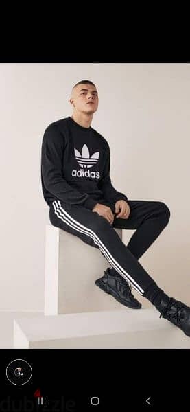 original Adidas sweatshirt grey s to xxL available gift bag also extra 4