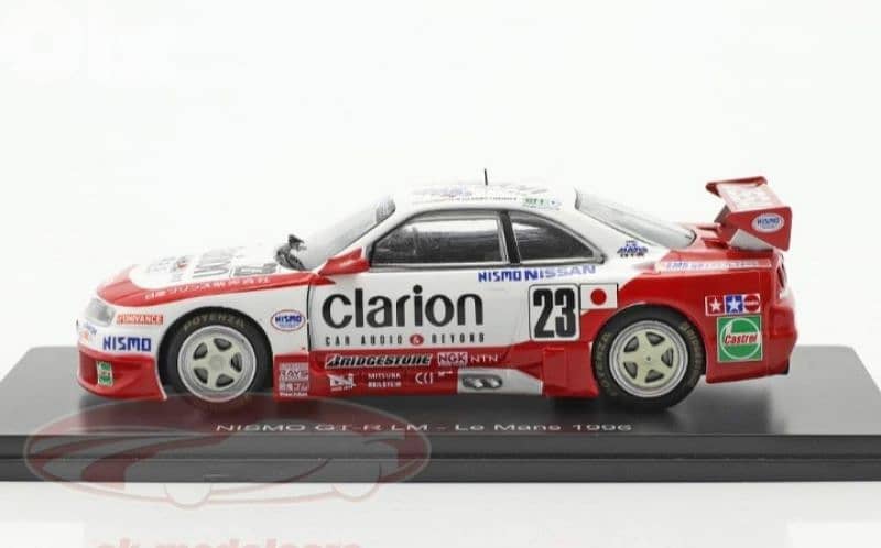 Nissan Skyline GT-R (Lemans '96) diecast car model 1;43. 2
