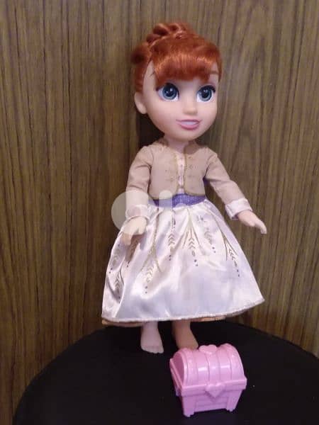ANNA FROZEN 2 PROPOSAL Disney Animator big great doll +Necklace+Box=25 1