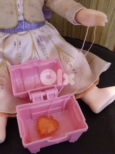 ANNA FROZEN 2 PROPOSAL Disney Animator big great doll +Necklace+Box=25 3