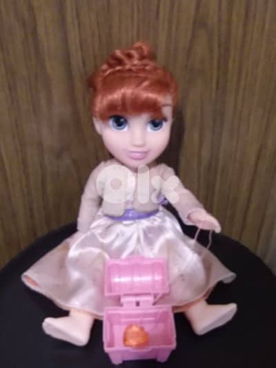 ANNA FROZEN 2 PROPOSAL Disney Animator big great doll +Necklace+Box=25