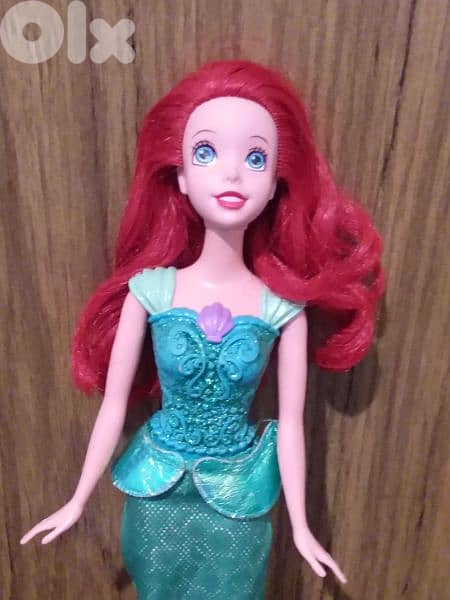 ARIEL SPARKLING PRINCESS The Little Mermaid great Disney doll=23$ 2