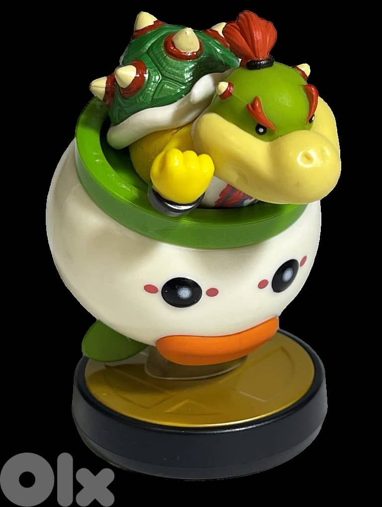 Super Smash Bros Bowser Jr & animal crossing amiibo loose 0
