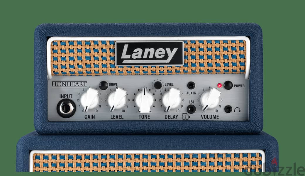 Laney Mini Stack Lion Battery Powered Guitar Amp with Smartphone Inter 2