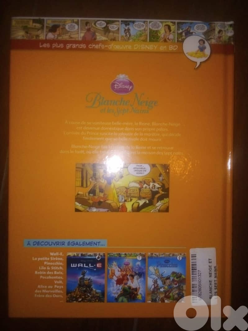 disney blanche neige et les septs nains hardcover as new 1