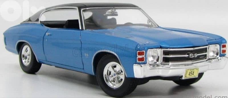 Chevrolet Chevelle 454 SS diecast car model 1;18. 1