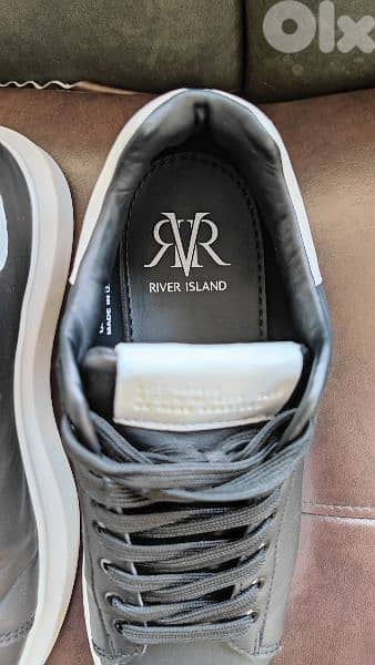 river island shoe sneakers original men size 41 42 3