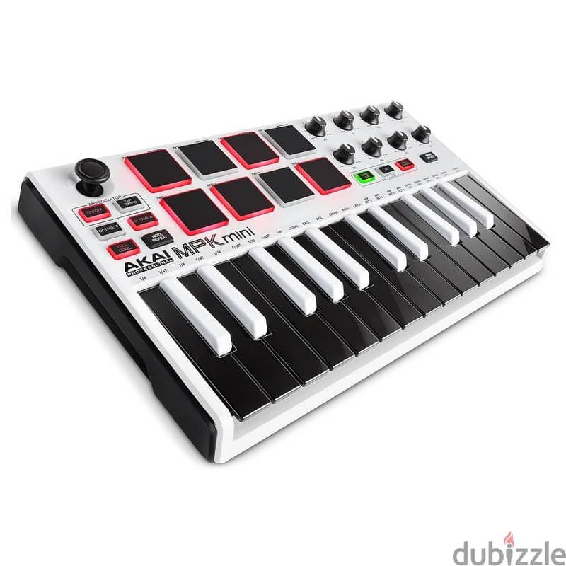 Akai MPK Mini MKII White keyboard 1