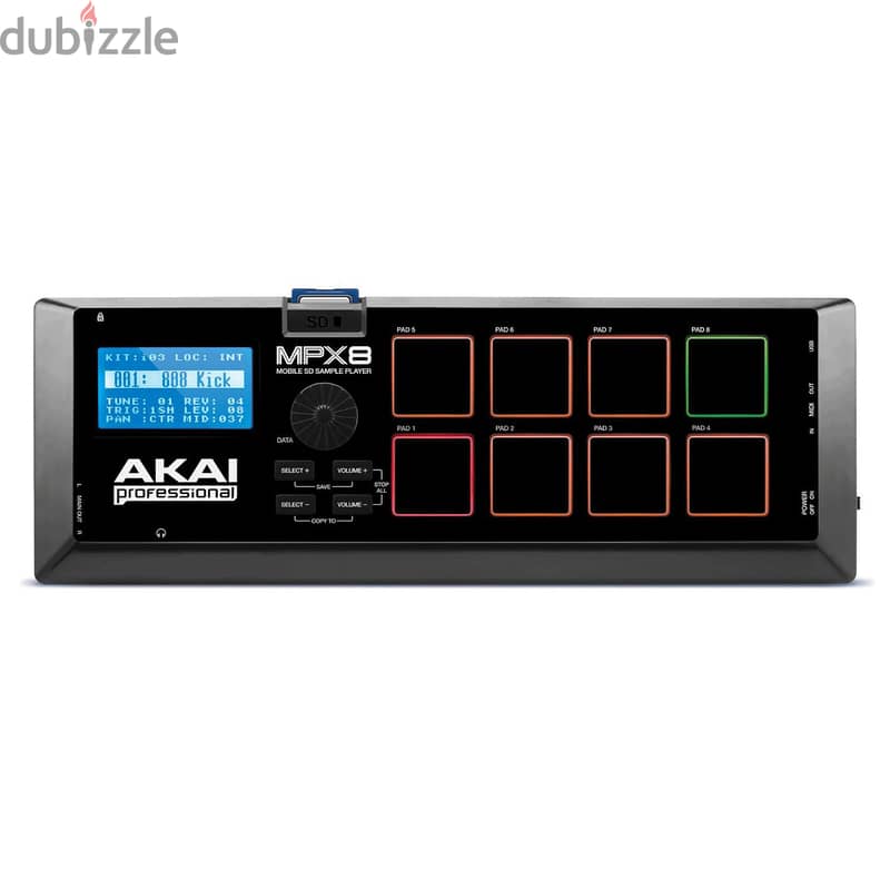 Akai MPX8 SD Sampler Pad Controller 1