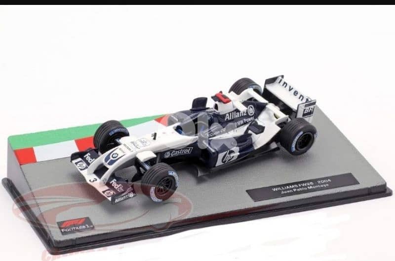 Juan Pablo Montoya Williams FW26 2004 diecast car model 1;43. 0