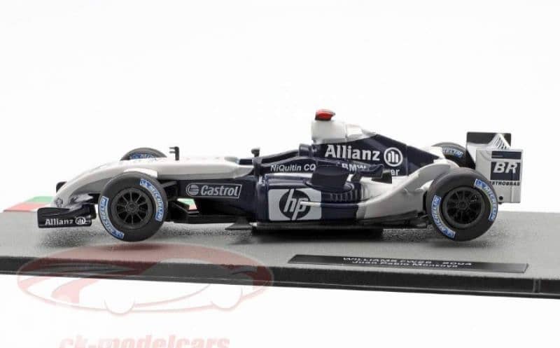 Juan Pablo Montoya Williams FW26 2004 diecast car model 1;43. 2