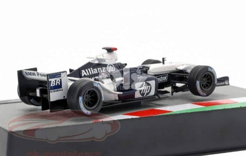 Juan Pablo Montoya Williams FW26 2004 diecast car model 1;43. 3