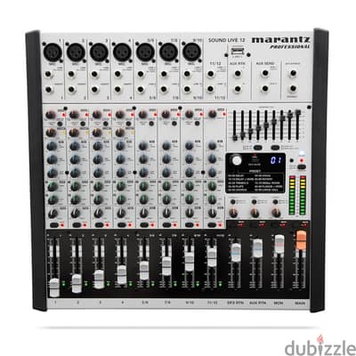 Marantz Sound Live 12 12-Channel / 2-Bus Tabletop Mixer