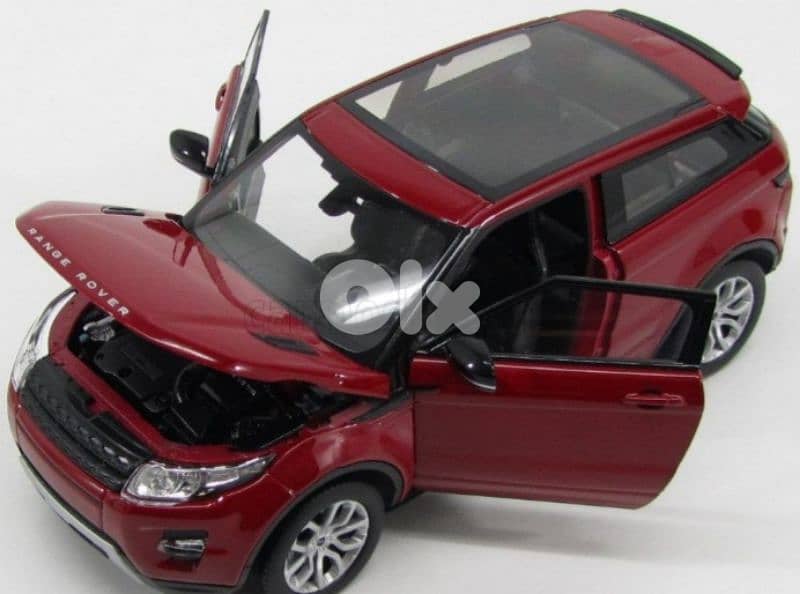 Range Rover Evoque diecast car model 1:24. 5