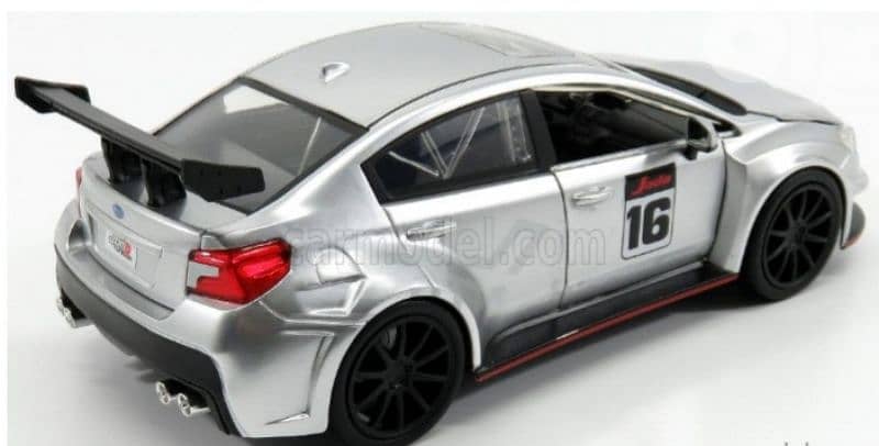 Subaru Impreza WRX (2016) diecast car model 1:24. 1