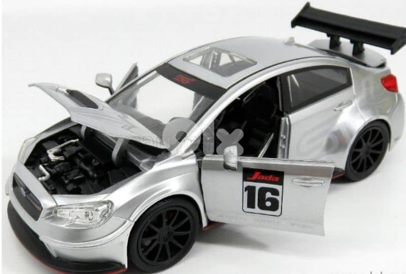 Subaru Impreza WRX (2016) diecast car model 1:24. 2