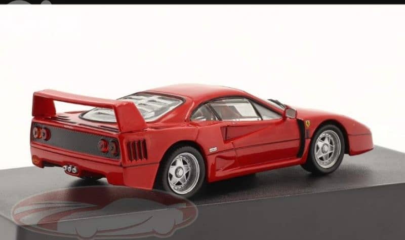 Ferrari F40 (1987) diecast car model 1;43. 3