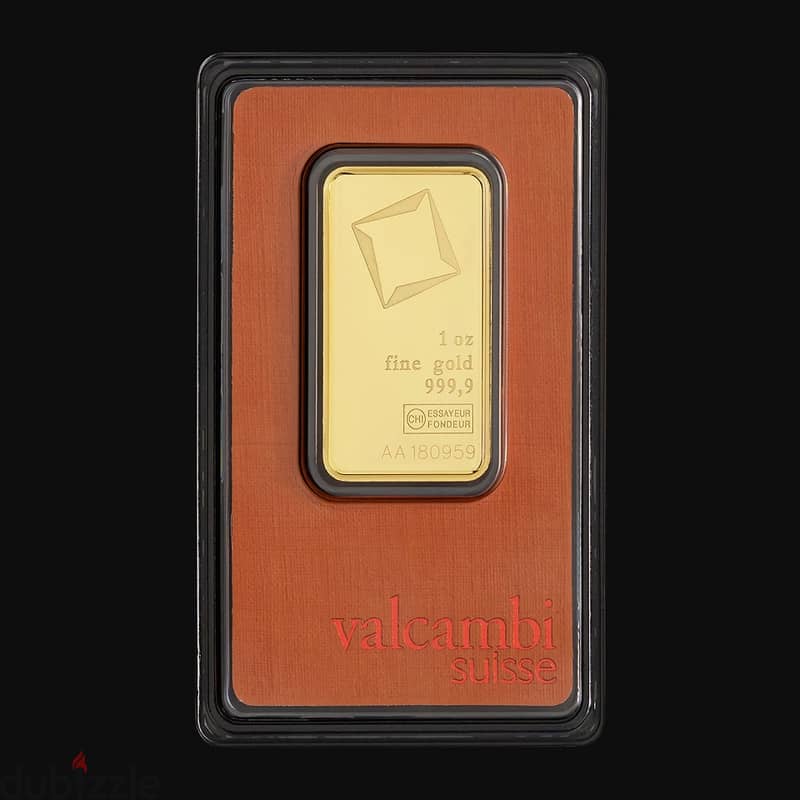 Valcambi Suisse Gold Bar - 31.10g 3